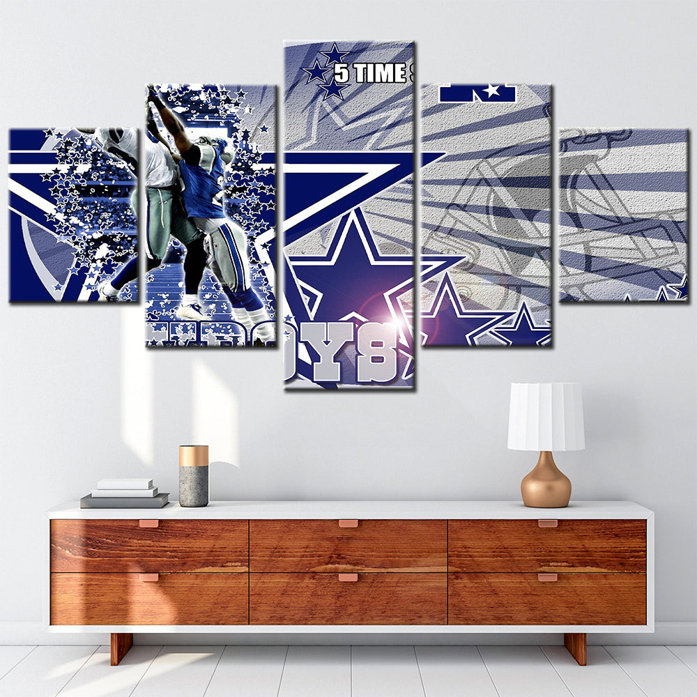 American Football Wall Art - AF5139 - Dallas Cowboys - American Football Poster - American Football Canvas