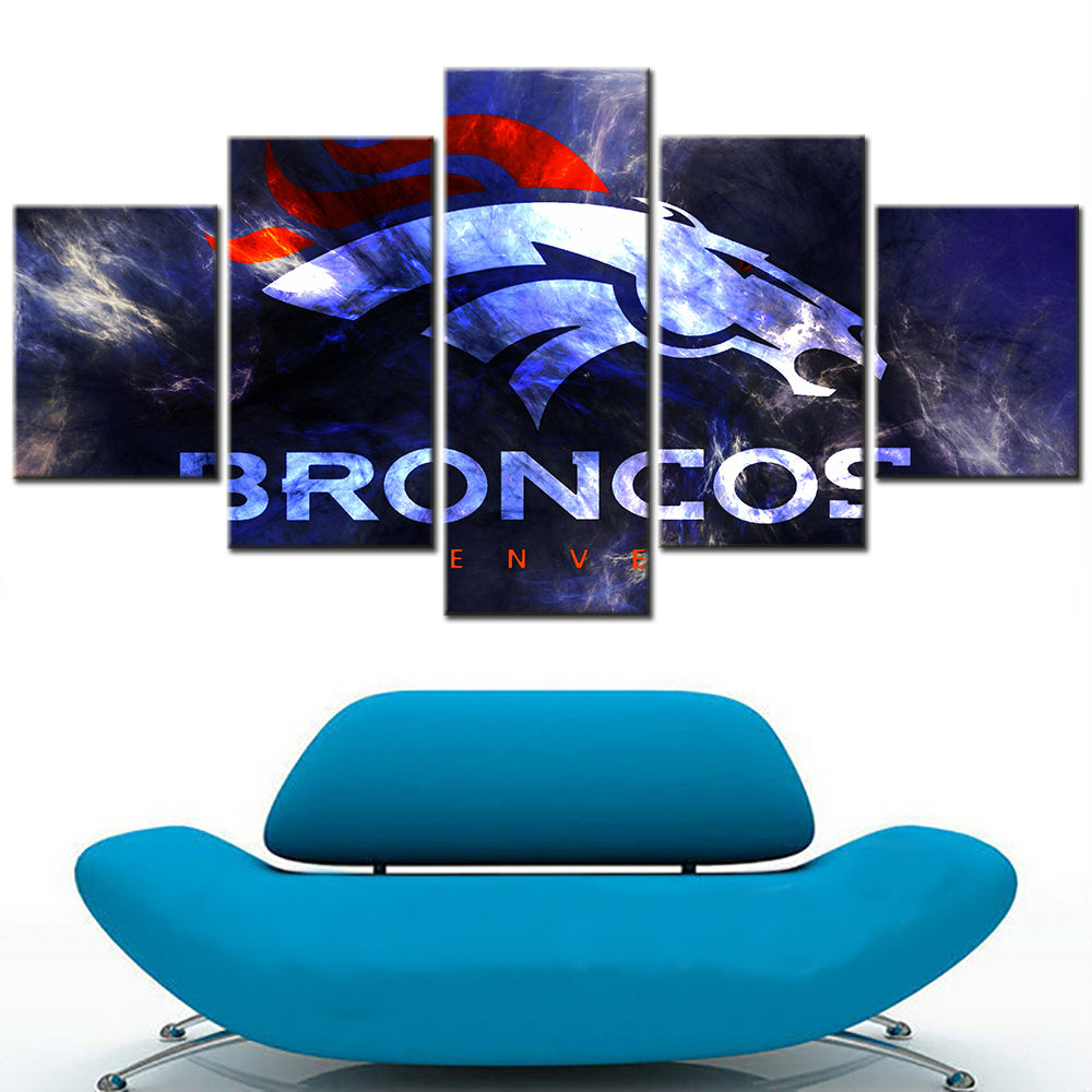 American Football Wall Art - AF5141 - Denver Broncos - American Football Poster - American Football Canvas