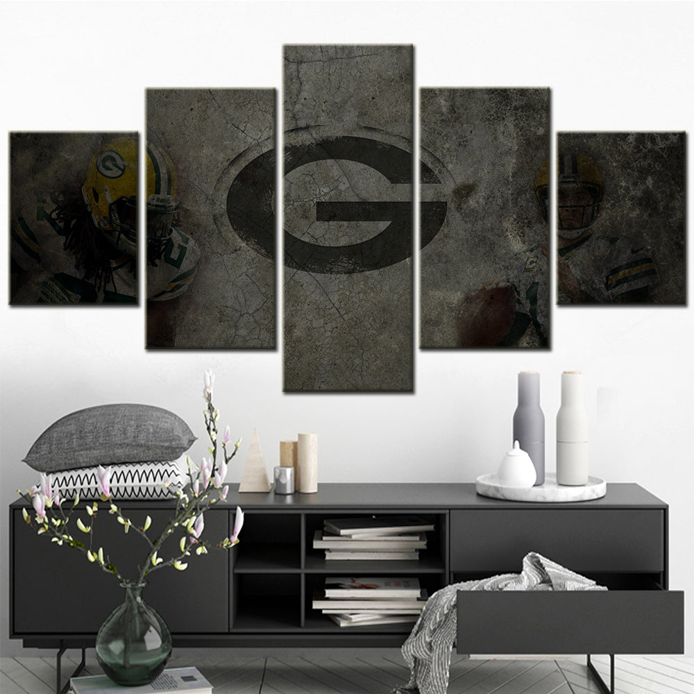 American Football Wall Art - AF5145 - Green Bay Packers - American Football Poster - American Football Canvas