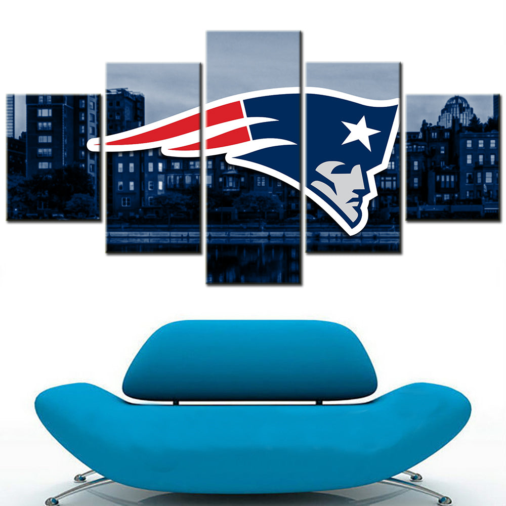 American Football Wall Art - AF5151 - New England Patriots - American Football Poster - American Football Canvas