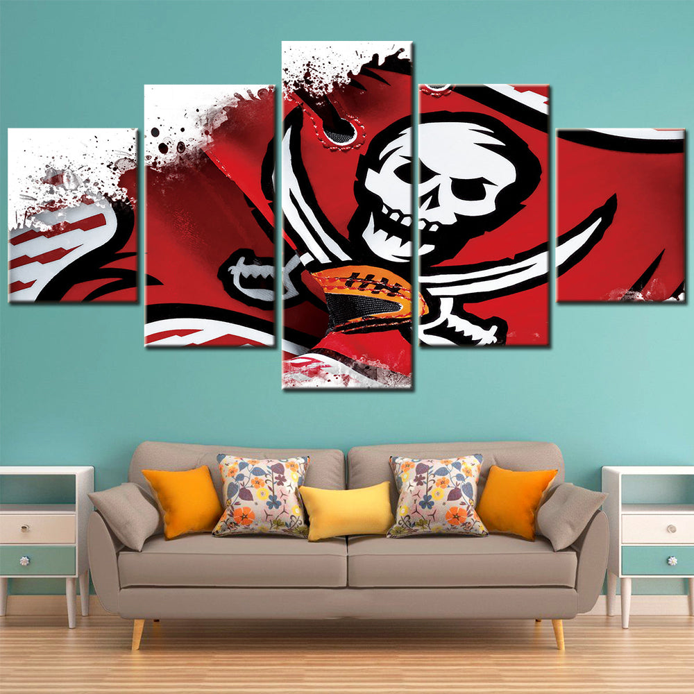 American Football Wall Art - AF5160 - Tampa Bay Buccaneers - American Football Poster - American Football Canvas