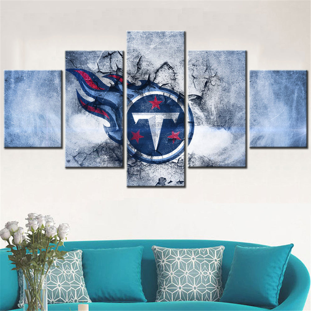 American Football Wall Art - AF5163 - Tennessee Titans - American Football Poster - American Football Canvas