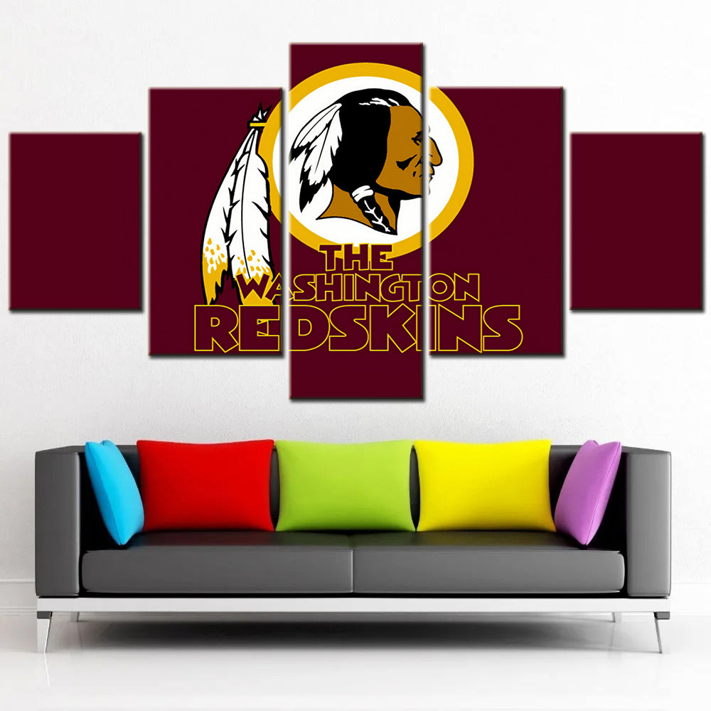 American Football Wall Art - AF5165 - Washington Redskins - American Football Poster - American Football Canvas