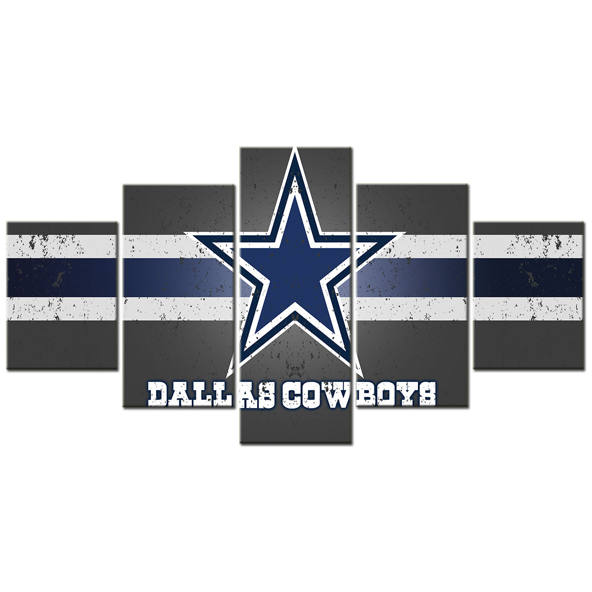 American Football - 5 Pieces Wall Art - AF5004 - Dallas Cowboys - American Football Poster - American Football Canvas
