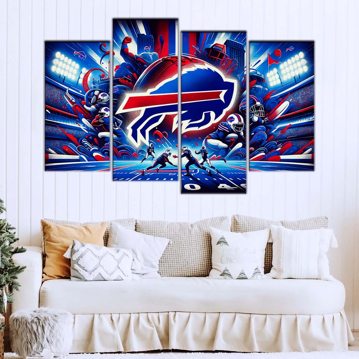 American Football Wall Art - AF5169 - Buffalo Bills - Super Bowl Spirit - NFL Football Team - American Football Poster - American Football Canvas