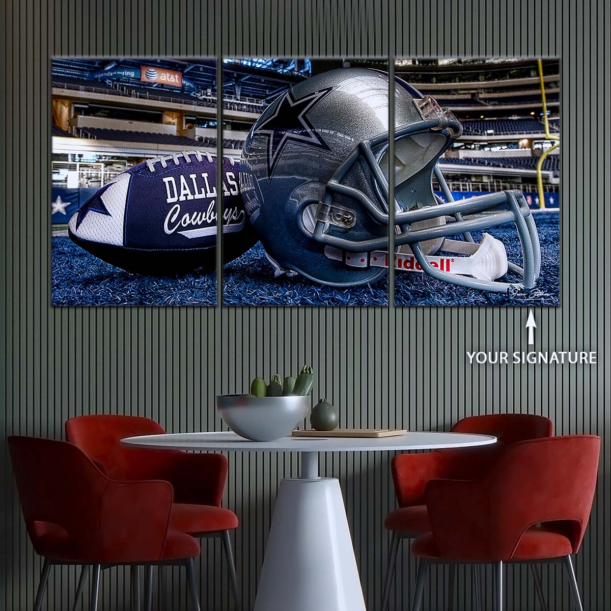 American Football Wall Art - AF5173 - Dallas Cowboys - A Sports Icon - NFL Football Team - American Football Poster - American Football Canvas