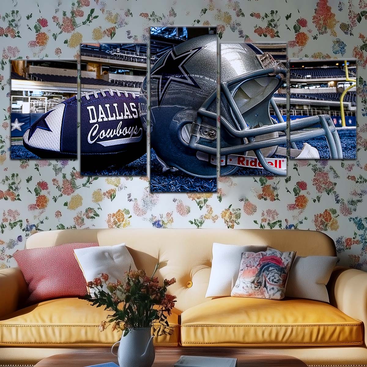 American Football Wall Art - AF5173 - Dallas Cowboys - A Sports Icon - NFL Football Team - American Football Poster - American Football Canvas
