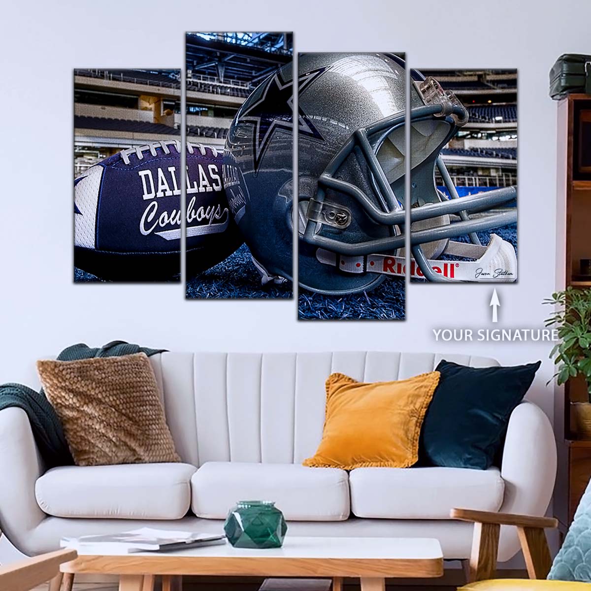 American Football Wall Art - AF5173 - Dallas Cowboys - A Sports Icon - NFL Football Team - American Football Poster - American Football Canvas