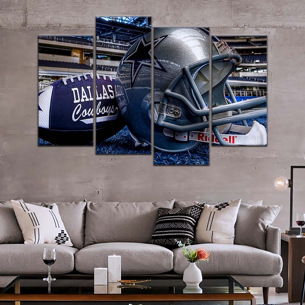 American Football Wall Art - AF5173 - Dallas Cowboys - A Sports Icon - NFL Football Team - American Football Poster - American Football Canvas