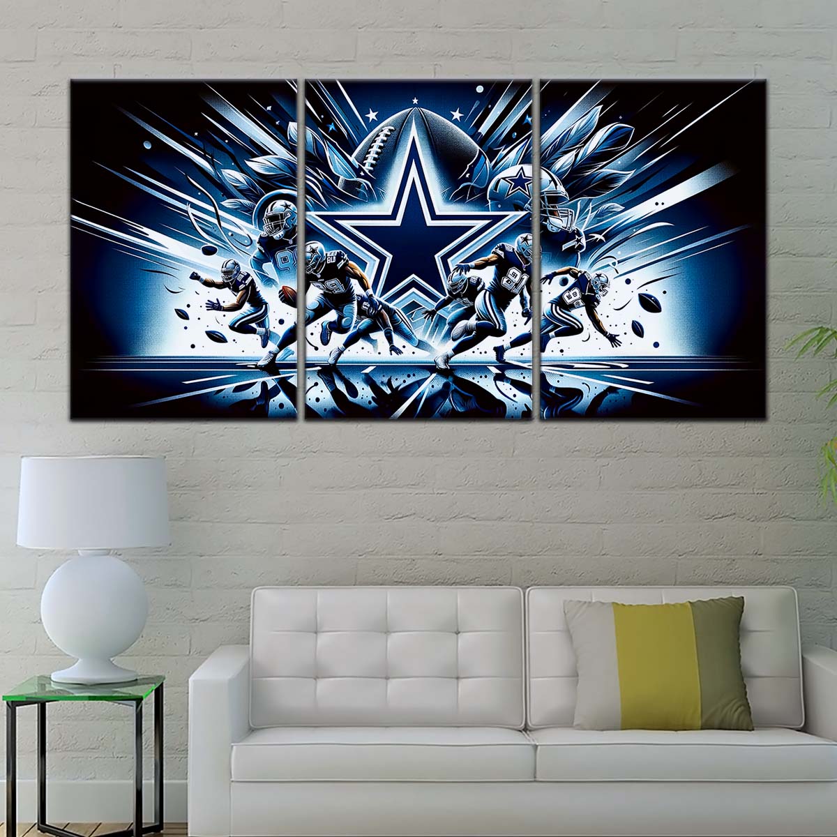 American Football Wall Art - AF5174 - Dallas Cowboys - NFL Football Team - American Football Poster - American Football Canvas