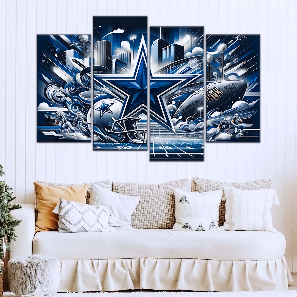 American Football Wall Art - AF5175 - Dallas Cowboys - Super Bowl Dreams - NFL Football Team - American Football Poster - American Football Canvas