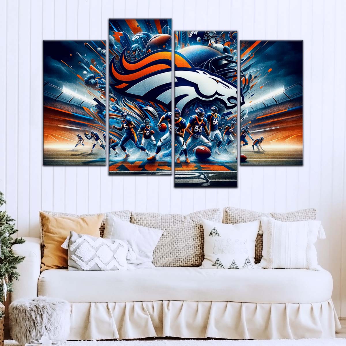 American Football Wall Art - AF5178 - Denver Broncos - Super Bowl NFL Football Team - American Football Poster - American Football Canvas