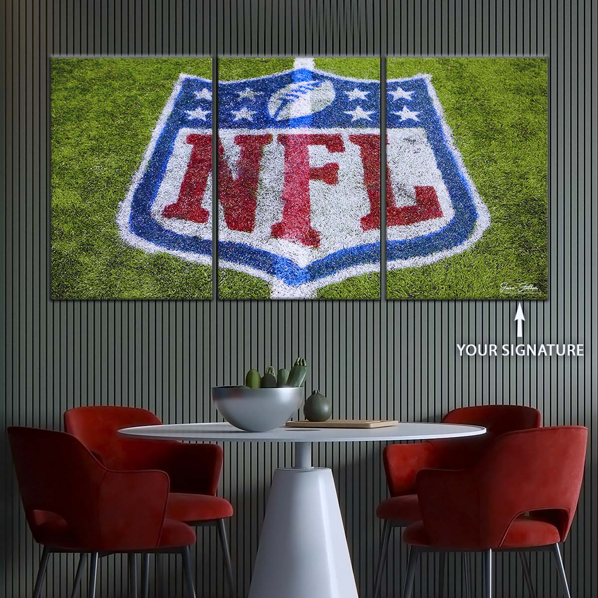 American Football Wall Art - AF5185 - Dynamic NFL Football Sports - American Football Poster - American Football Canvas