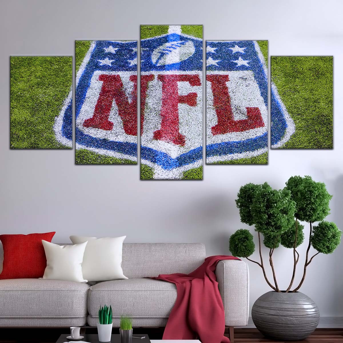 American Football Wall Art - AF5185 - Dynamic NFL Football Sports - American Football Poster - American Football Canvas