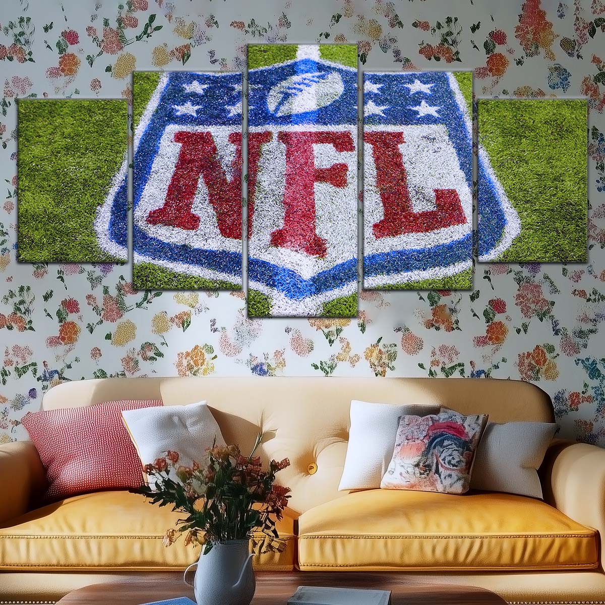 American Football Wall Art - AF5185 - Dynamic NFL Football Sports - American Football Poster - American Football Canvas