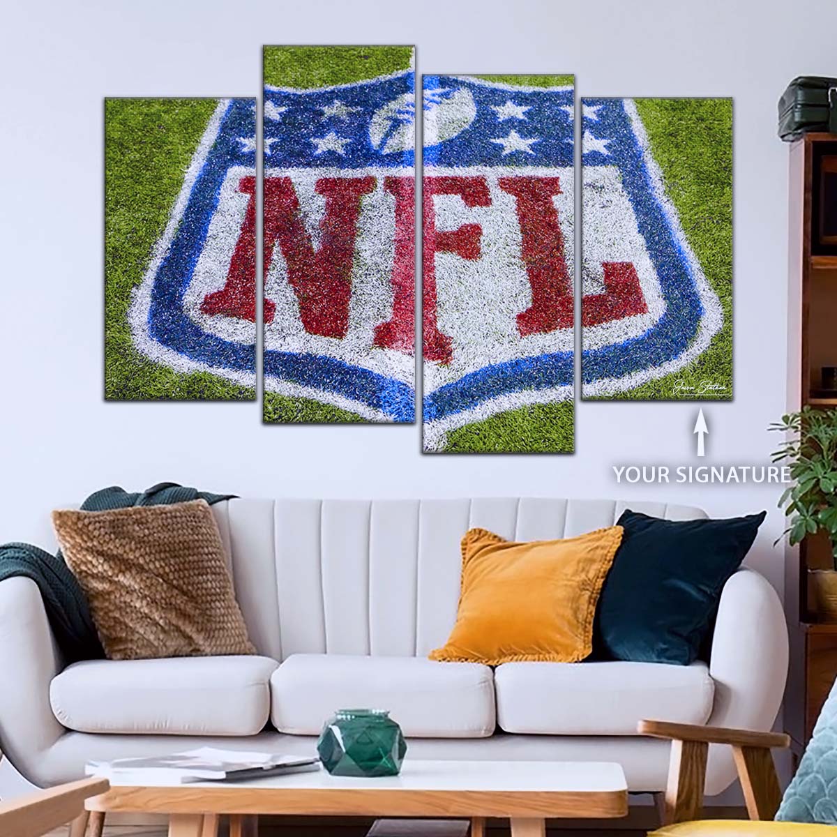 American Football Wall Art - AF5185 - Dynamic NFL Football Sports - American Football Poster - American Football Canvas