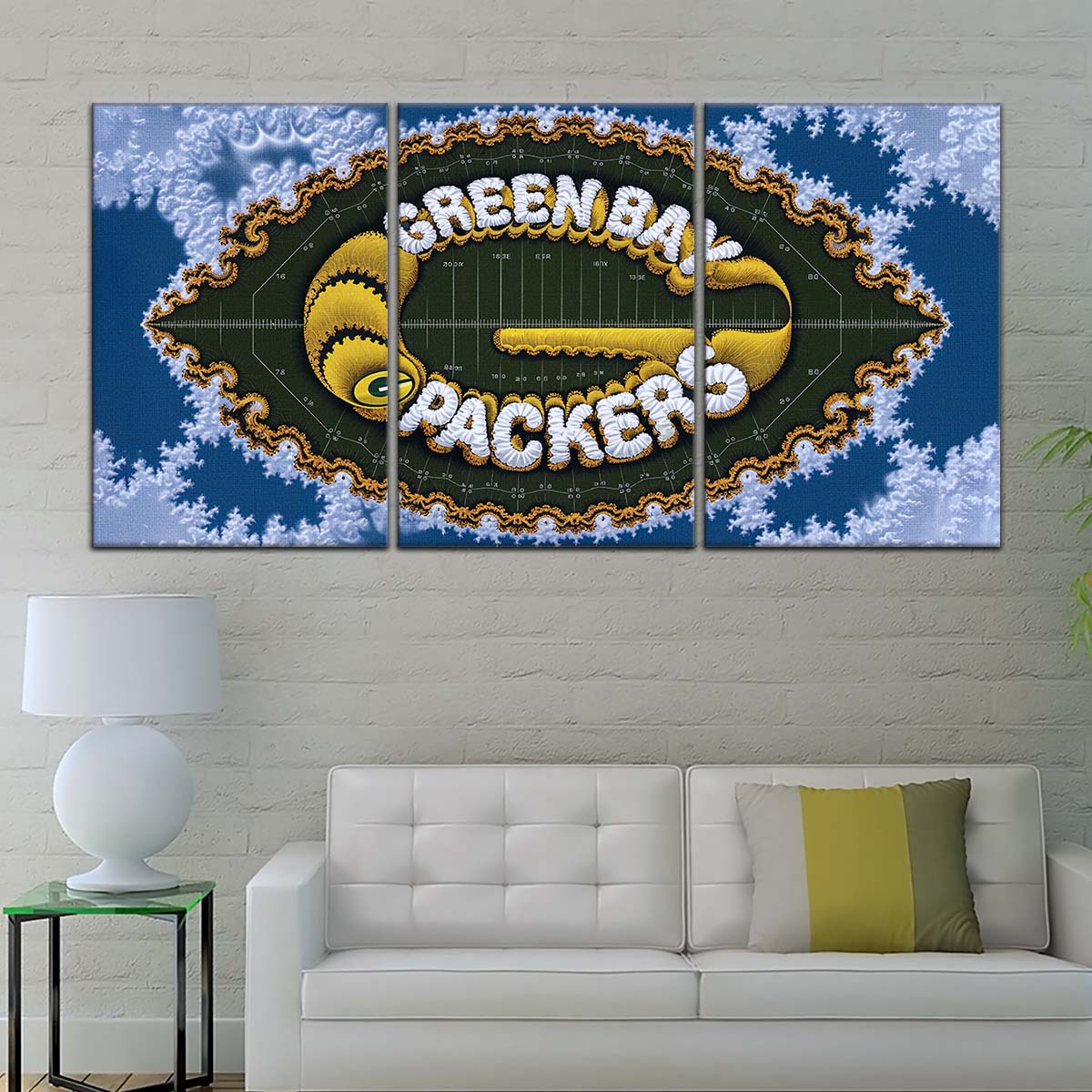 American Football Wall Art - AF5192 - Green Bay Packers - NFL Football Team - American Football Poster - American Football Canvas