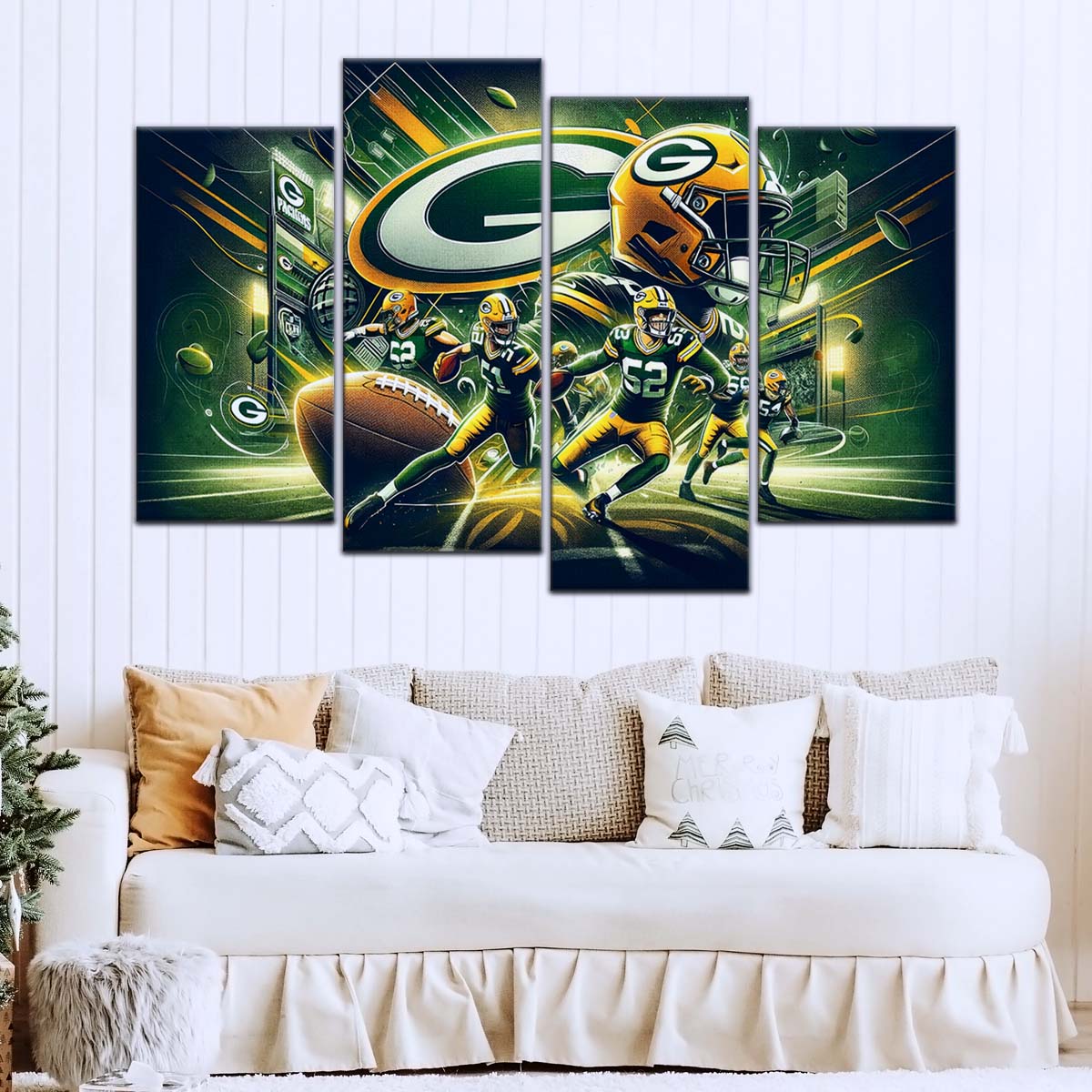 American Football Wall Art - AF5193 - Green Bay Packers - NFL Super Bowl Spirit - American Football Poster - American Football Canvas