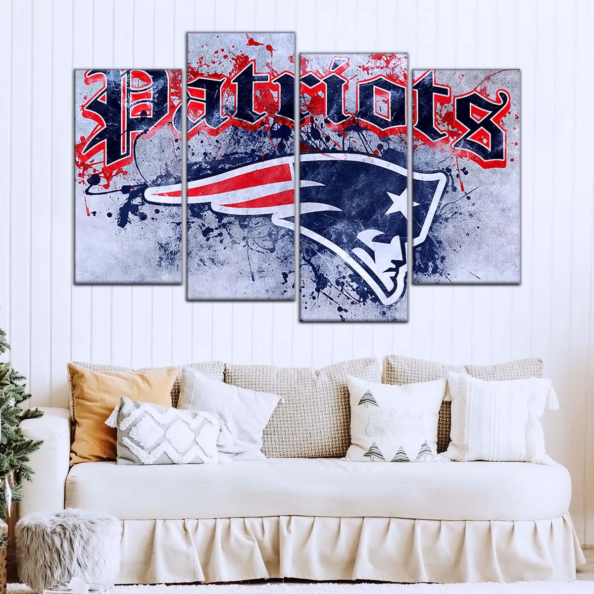 American Football Wall Art - AF5199 - New England Patriots - A Legacy in Sports - NFL Football Team - American Football Poster - American Football Canvas