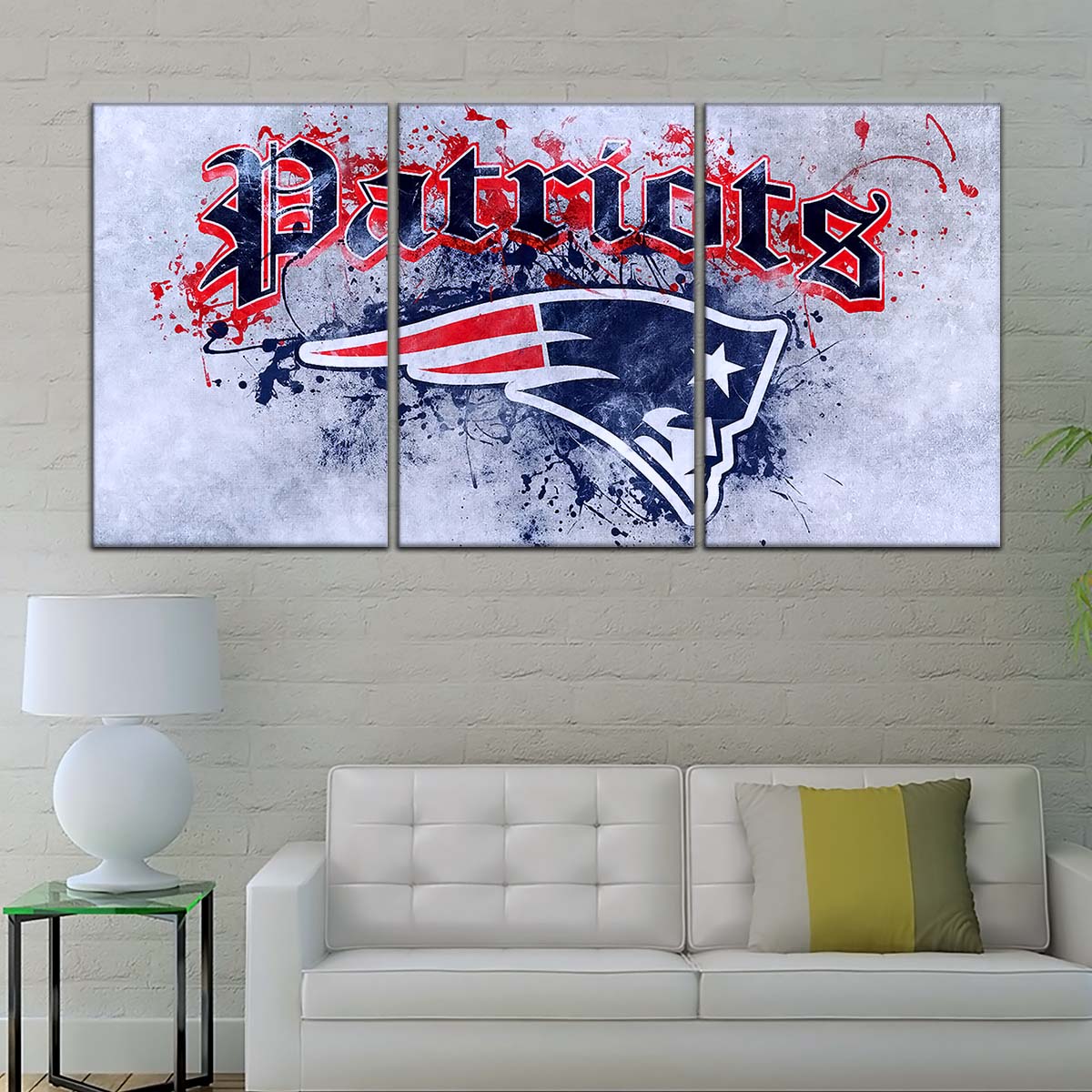 American Football Wall Art - AF5199 - New England Patriots - A Legacy in Sports - NFL Football Team - American Football Poster - American Football Canvas