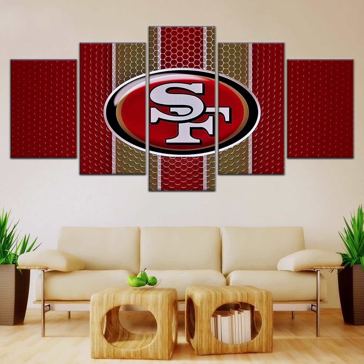 American Football Wall Art - AF5214 - San Francisco 49ers - Capture the Spirit of NFL Football - American Football Poster - American Football Canvas