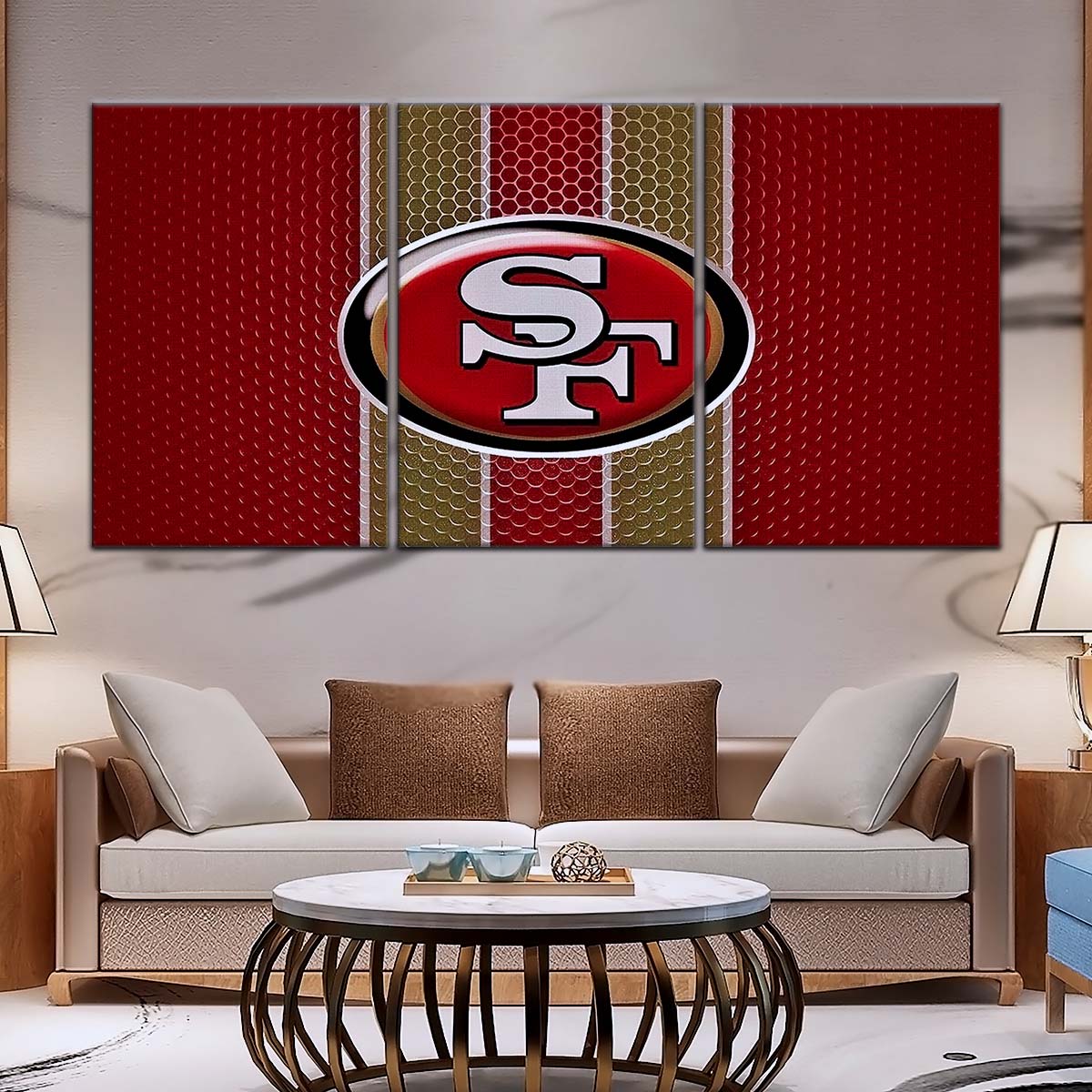 American Football Wall Art - AF5214 - San Francisco 49ers - Capture the Spirit of NFL Football - American Football Poster - American Football Canvas