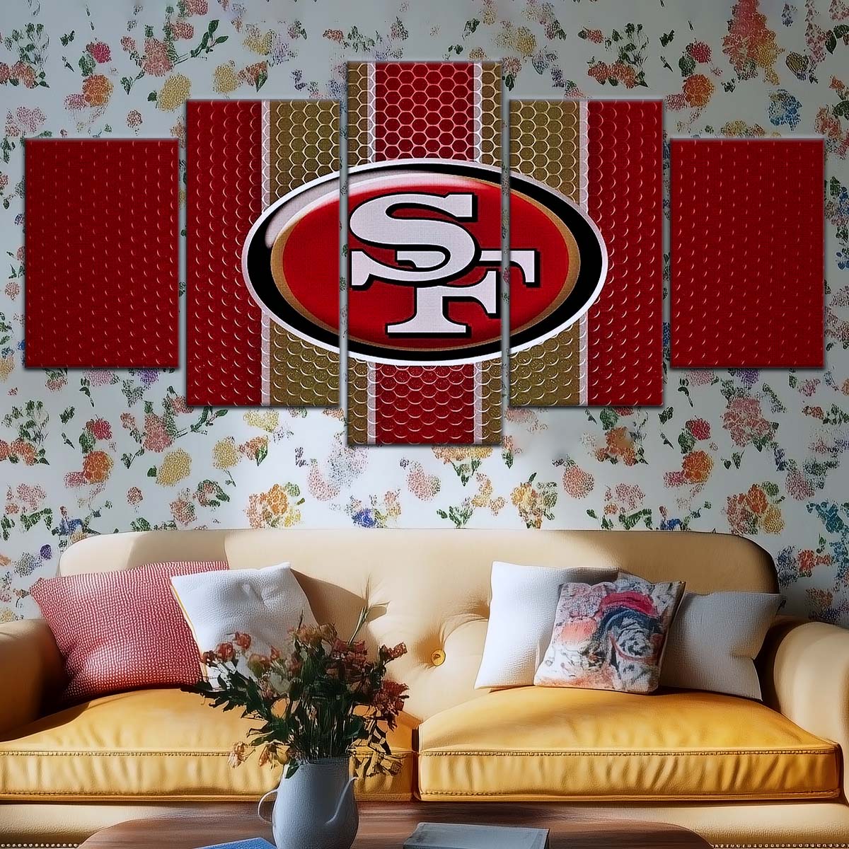 American Football Wall Art - AF5214 - San Francisco 49ers - Capture the Spirit of NFL Football - American Football Poster - American Football Canvas