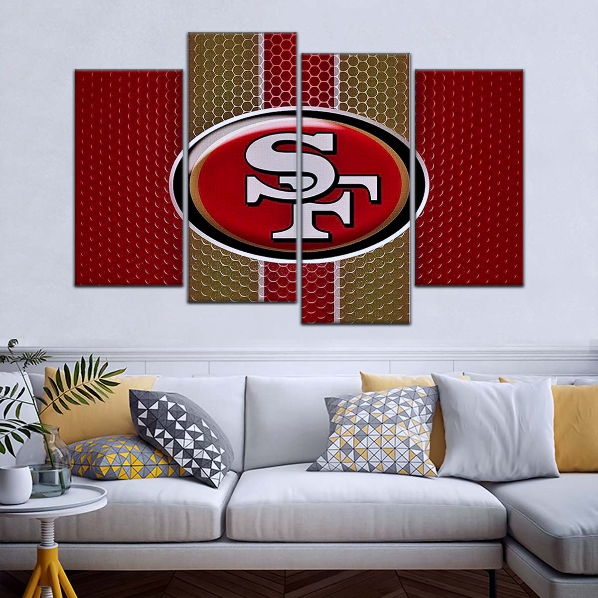 American Football Wall Art - AF5214 - San Francisco 49ers - Capture the Spirit of NFL Football - American Football Poster - American Football Canvas