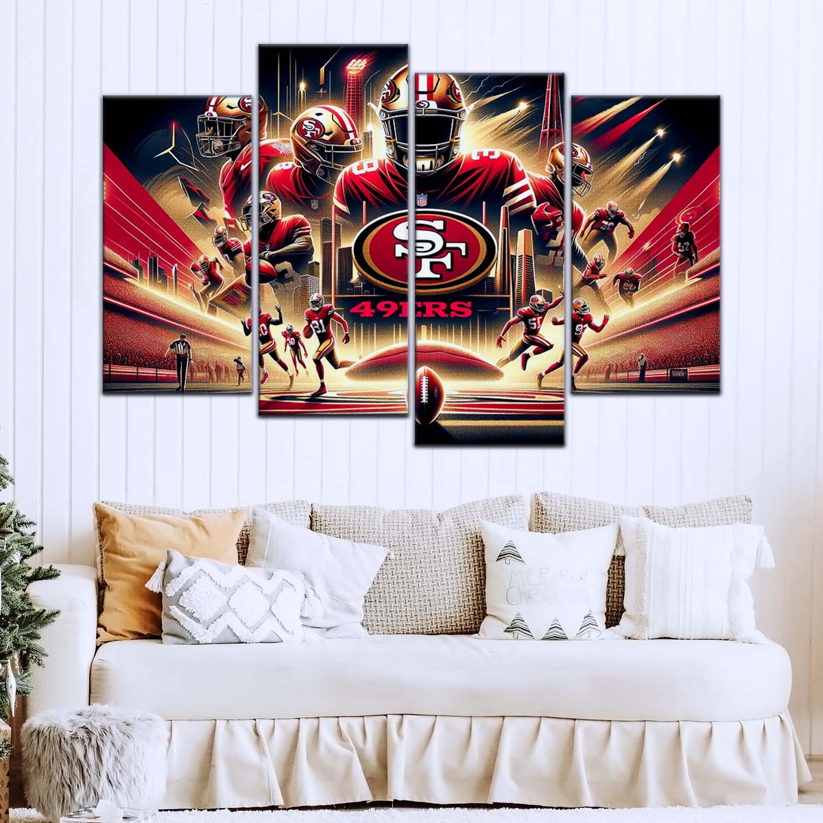 American Football Wall Art - AF5217 - San Francisco 49ers - NFL Super Bowl - American Football Poster - American Football Canvas