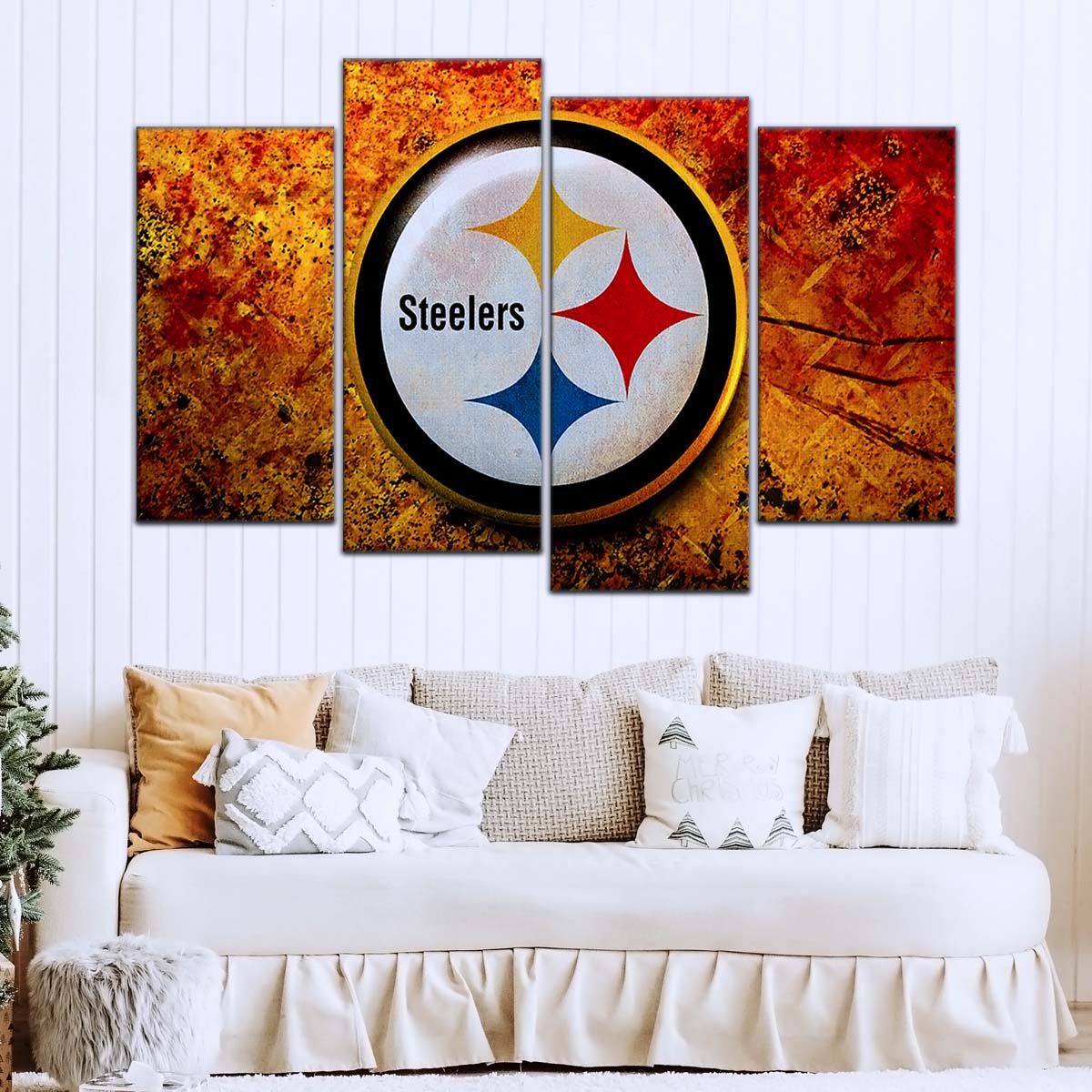 American Football Wall Art - AF5213 - Pittsburgh Steelers - Power & Passion - NFL Football Team - American Football Poster - American Football Canvas