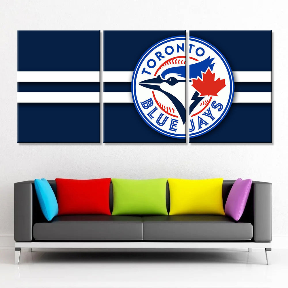 Baseball Canvas Wall Art - BB5036 - Toronto Blue Jays
