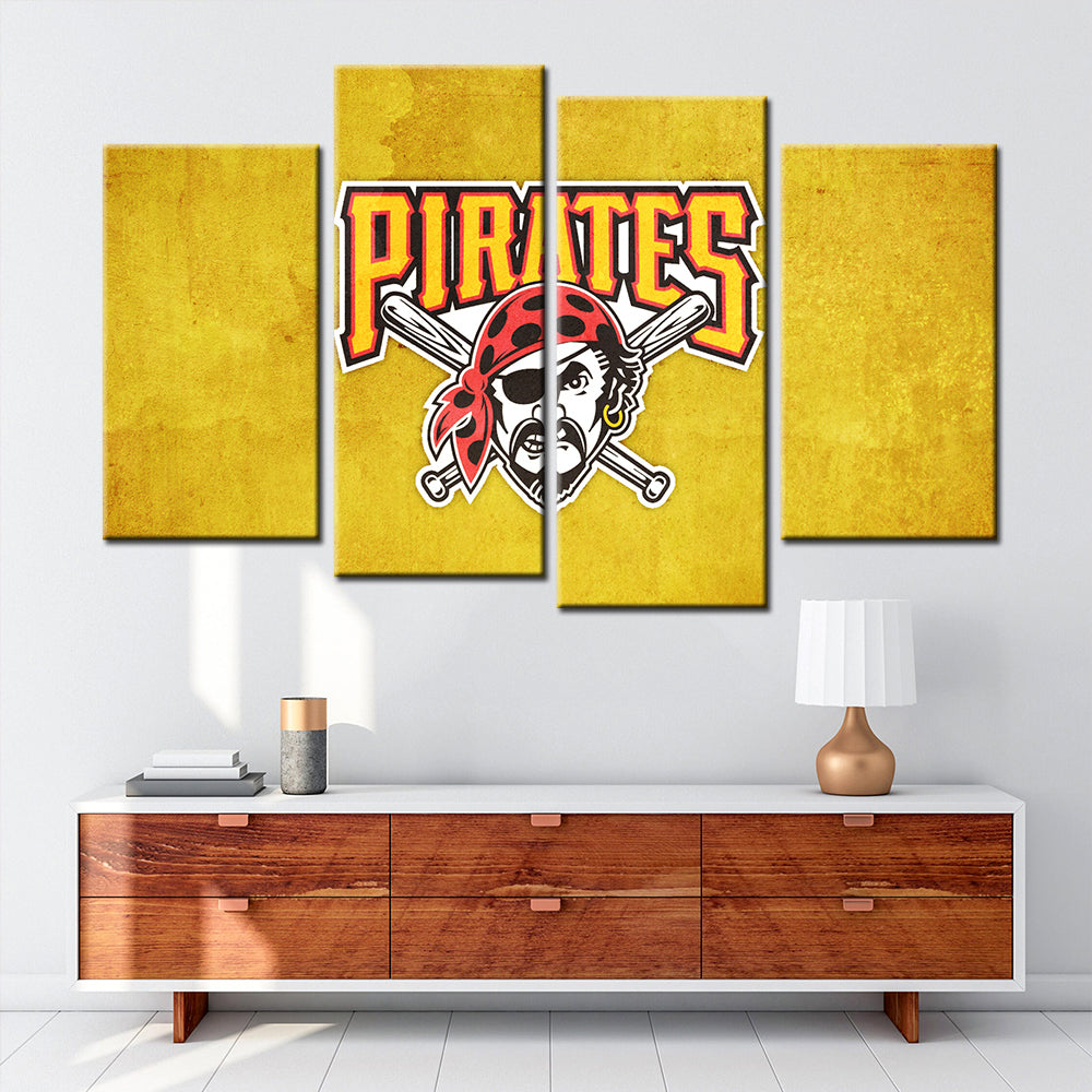 Baseball Wall Art - BB5031 - Pittsburgh Pirates - Baseball Poster - Baseball Canvas
