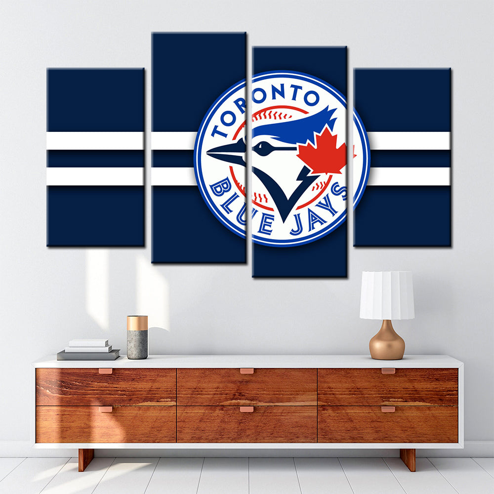 Baseball Wall Art - BB5036 - Toronto Blue Jays - Baseball Poster - Baseball Canvas