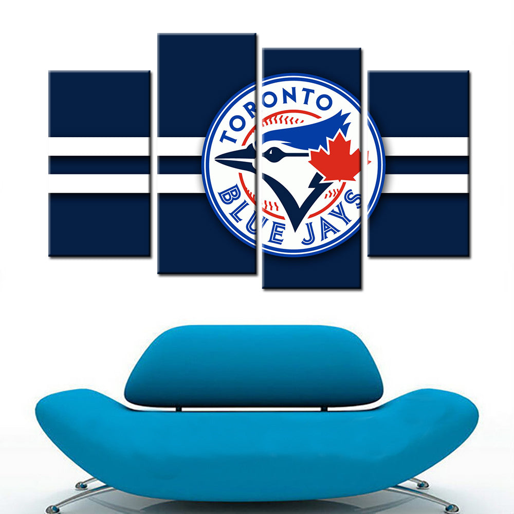 Baseball Wall Art - BB5036 - Toronto Blue Jays - Baseball Poster - Baseball Canvas