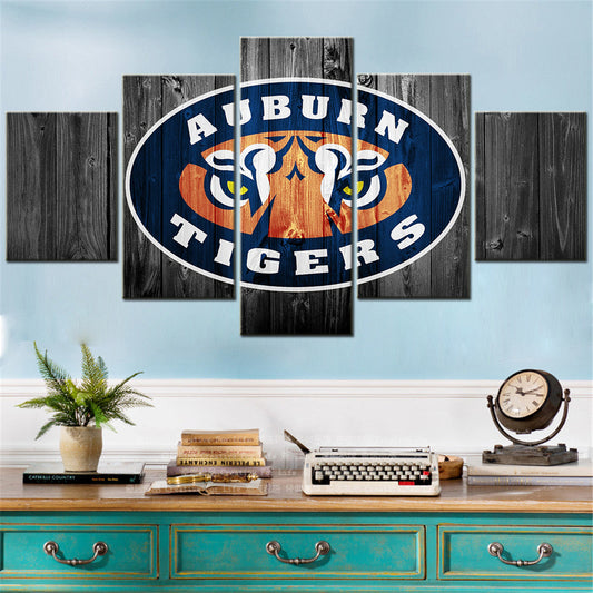Baseball Canvas Wall Art - BB5001 - Auburn Tigers Baseball