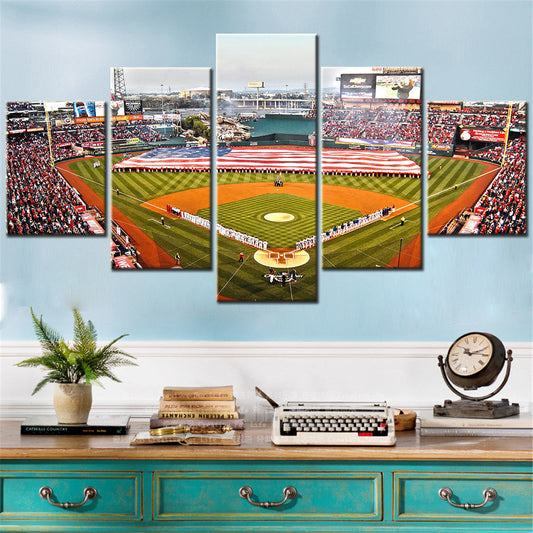 Baseball Canvas Wall Art - BB5022 - Oracle Park - Home of the San Francisco Giants