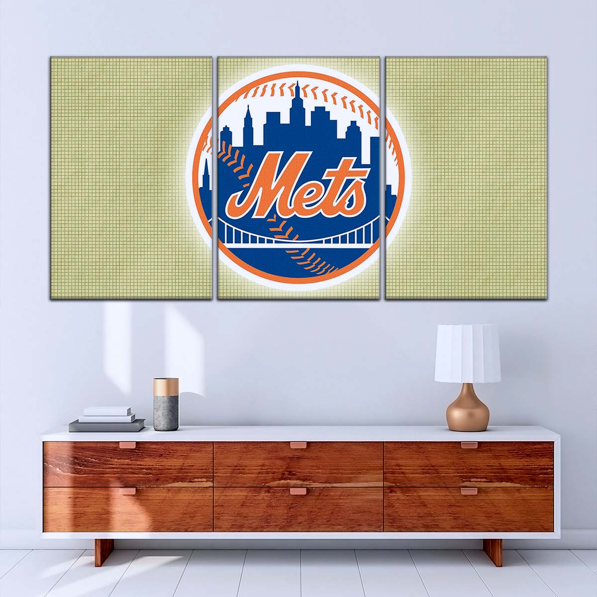 Baseball Canvas Wall Art - BB5049 - New York Mets