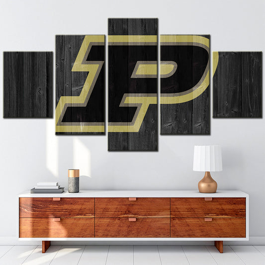 Basketball - 5 Pieces Wall Art - BK5019 - Purdue Boilermakers Men's Basketball - Basketball Poster - Basketball Canvas