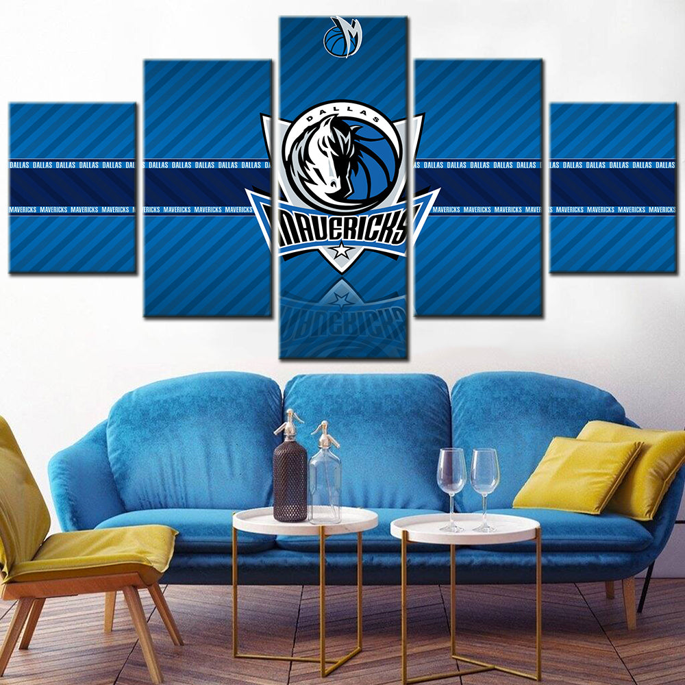 Basketball Wall Art - BK5028 - Dallas Mavericks - Basketball Poster - Basketball Canvas