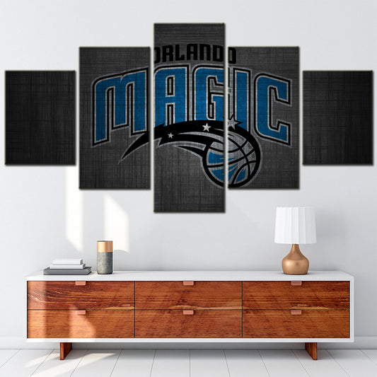 Basketball Wall Art - BK5039 - Orlando Magic - Basketball Poster - Basketball Canvas