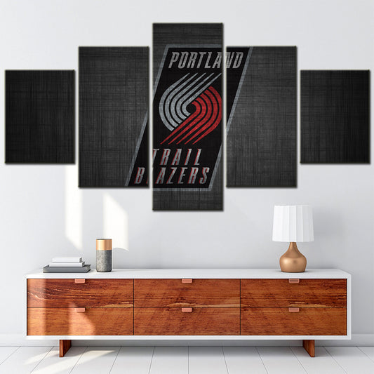 Basketball Wall Art - BK5041 - Portland Trail Blazers - Basketball Poster - Basketball Canvas