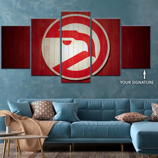 Basketball Wall Art - BK5042 - Atlanta Hawks Sports - Basketball Poster - Basketball Canvas