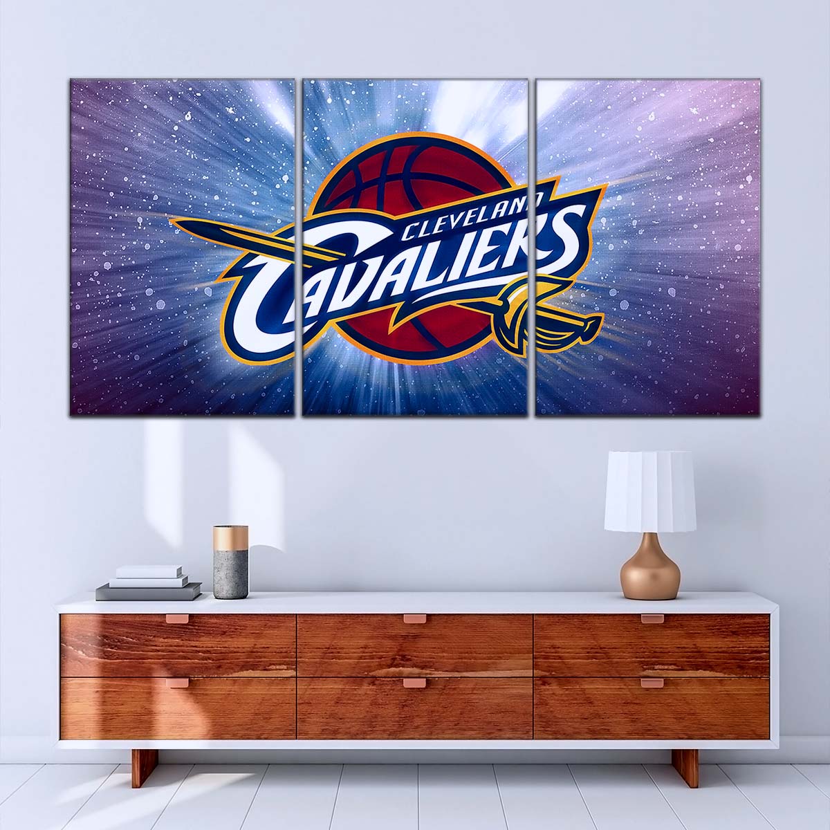 Basketball Wall Art - BK5051 - Cleveland Cavaliers - Basketball Poster - Basketball Canvas