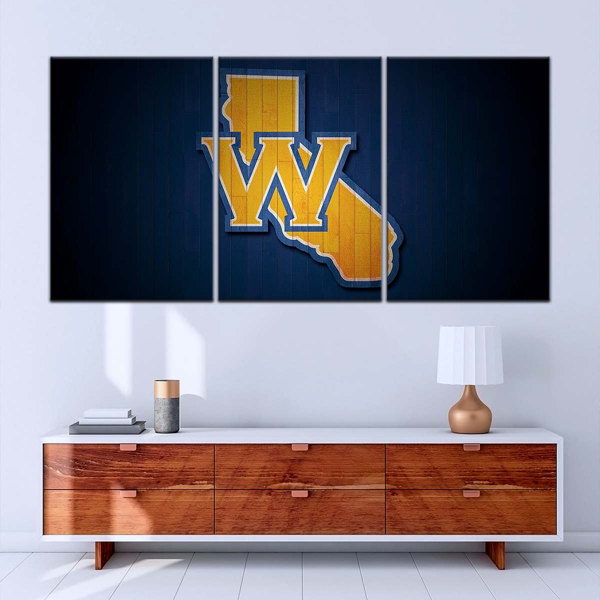 Basketball Canvas Wall Art - BK5058 - Golden State Warriors Sports
