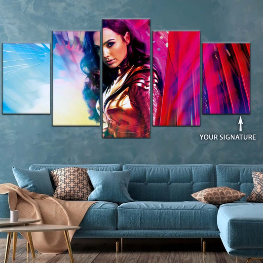 DC Wall Art - DCEU5008 - Wonder Woman - DC Comics Heroine - DC Extended Universe Poster - DC Extended Universe Canvas
