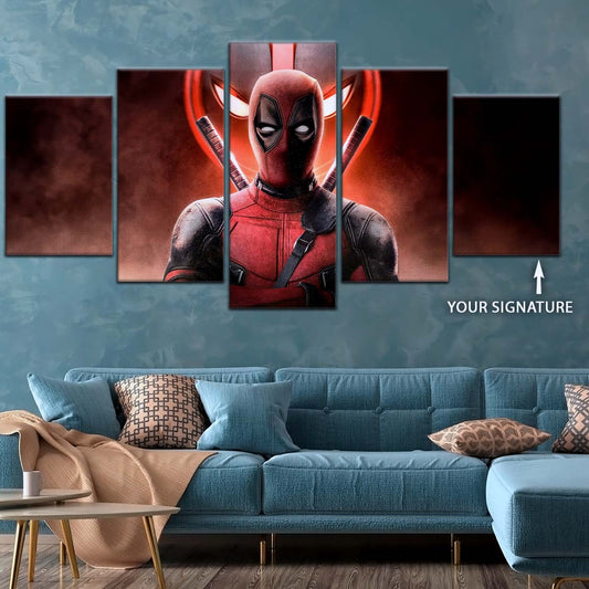 DC Wall Art - DCEU5031 - Deadpool Comic Hero - DC Extended Universe Poster - DC Extended Universe Canvas