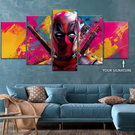 DC Wall Art - DCEU5033 - Deadpool - DC Extended Universe Poster - DC Extended Universe Canvas