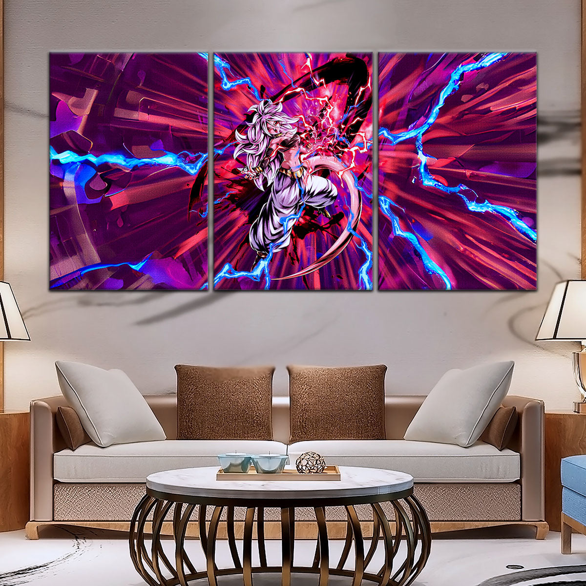 Dragon Ball Super Canvas Wall Art - DR5001 - Android 21 Evil Form