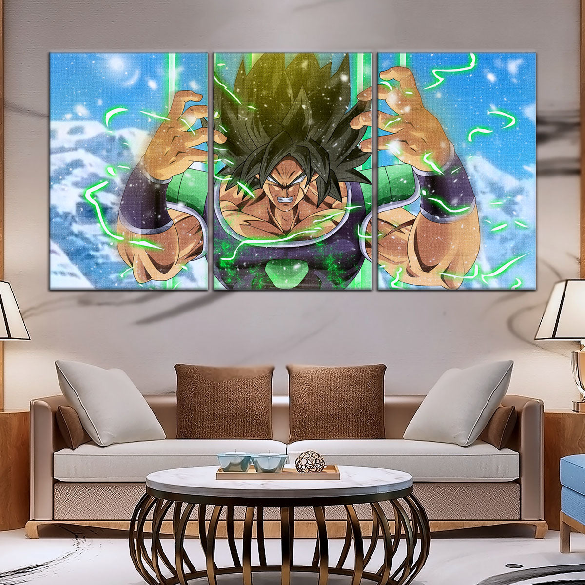 Dragon Ball Super Canvas Wall Art - DR5016 - Legendary Super Saiyan Broly
