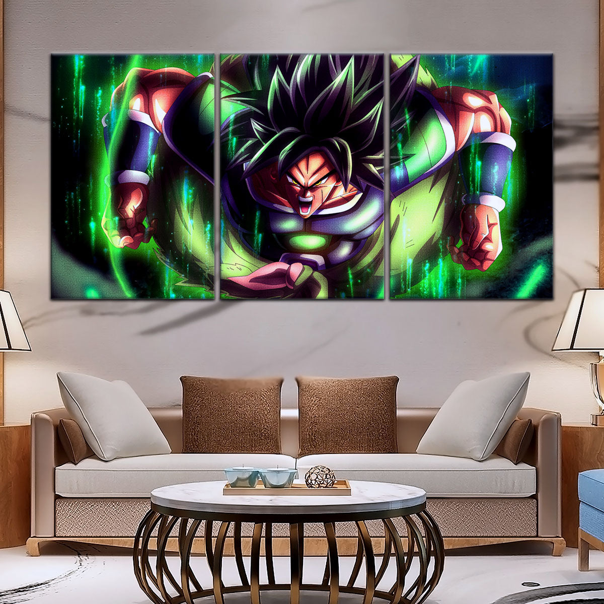 Dragon Ball Super Canvas Wall Art - DR5017 - Legendary Super Saiyan Broly